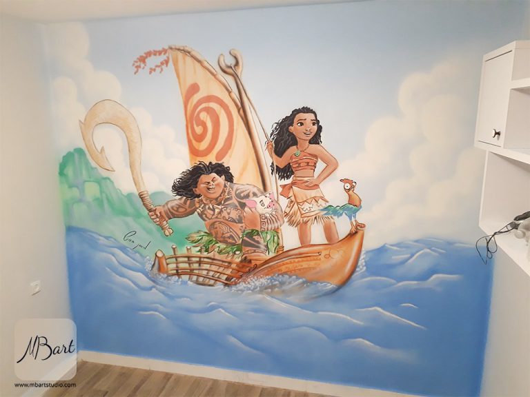 ציורי קיר לחדר ילדים